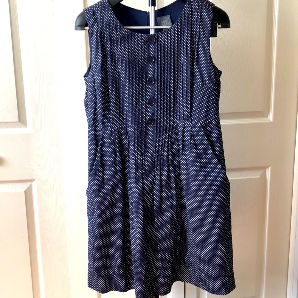 Rabbit Rabbit Rabbit Sleeveless Polka Dot Dress Sz 10P